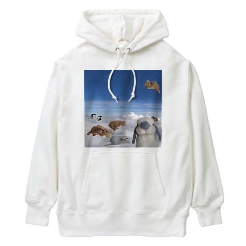 雲海うさぎ Heavyweight Hoodie
