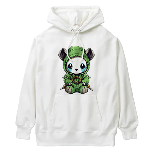 冒険者パンダ Heavyweight Hoodie