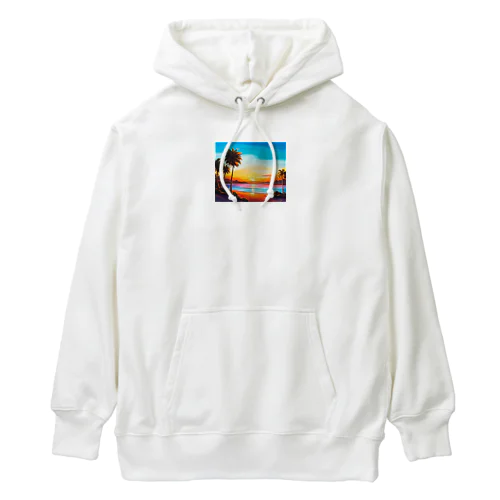 癒しのビーチ Heavyweight Hoodie