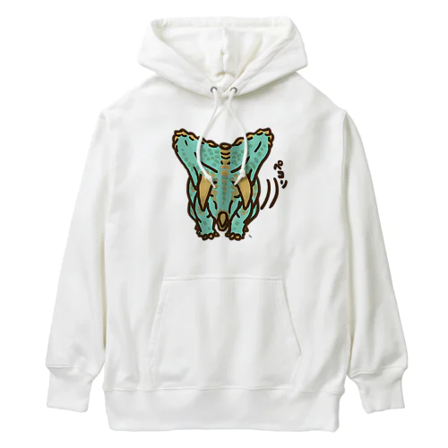 御辞儀トリケラトプス Heavyweight Hoodie