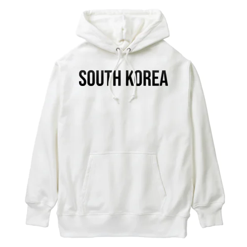 大韓民国 ロゴブラック Heavyweight Hoodie