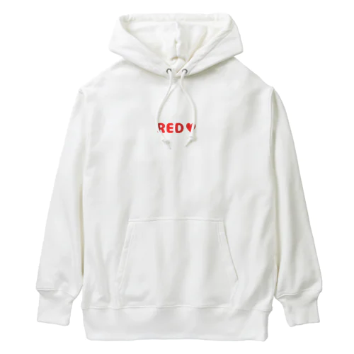 推しのカラー　レッド Heavyweight Hoodie