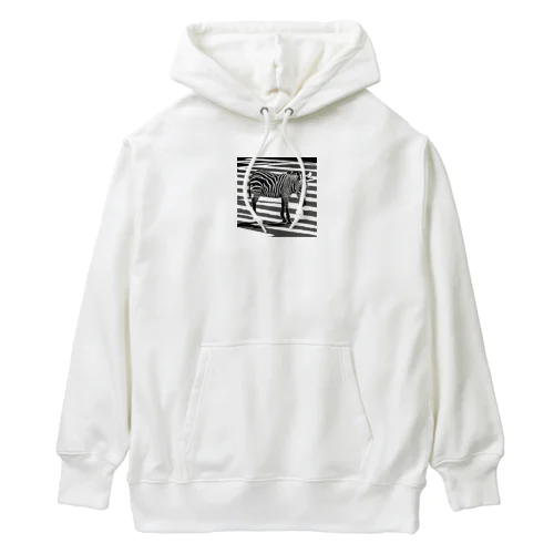 シマウマ横断歩道 Heavyweight Hoodie