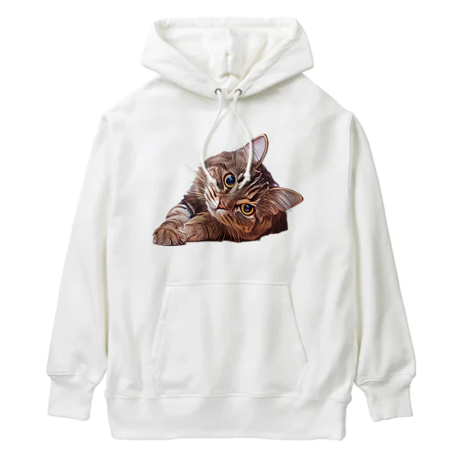 ねこちゃん Heavyweight Hoodie