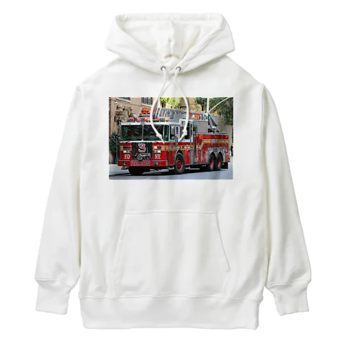 かっこいいはしご車 Heavyweight Hoodie