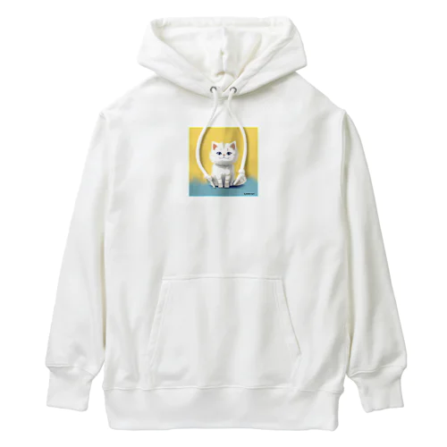 三つ子ネコのレモ Heavyweight Hoodie