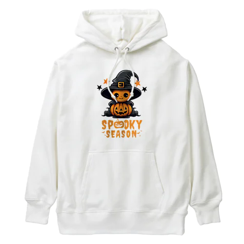 ハロウィン　フード付きパーカー／かぼちゃ Heavyweight Hoodie