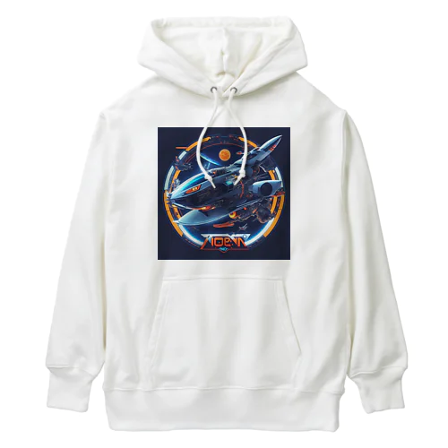 未来の乗り物　02 Heavyweight Hoodie