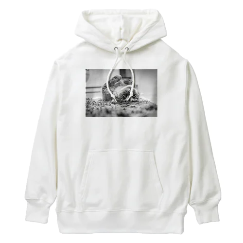 逆さ猫 Heavyweight Hoodie