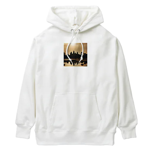 有名観光スポット：アンコールワット（カンボジア） Heavyweight Hoodie