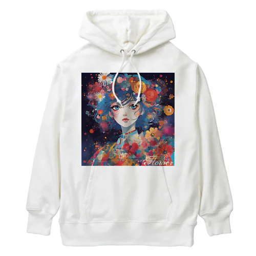 Flower Girl Heavyweight Hoodie