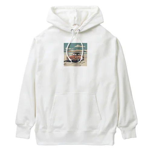 波の音とともに走る、究極のビーチカー Heavyweight Hoodie