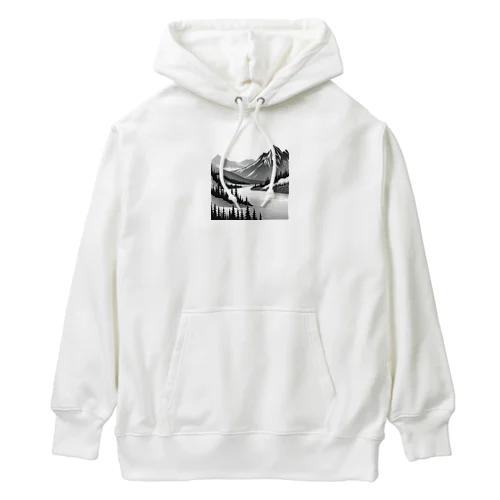 有名な観光スポットイメージ画像： キャッチャン（カナダ、ユーコン準州） Heavyweight Hoodie