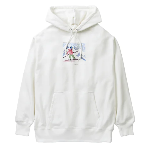 スキーがすき Heavyweight Hoodie