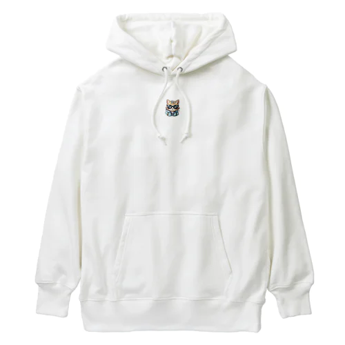 サングラス猫2 Heavyweight Hoodie