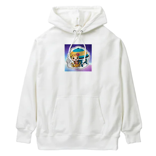 U・F・O襲来！（争いをなくし、笑いで満たすためにやって来た）） Heavyweight Hoodie