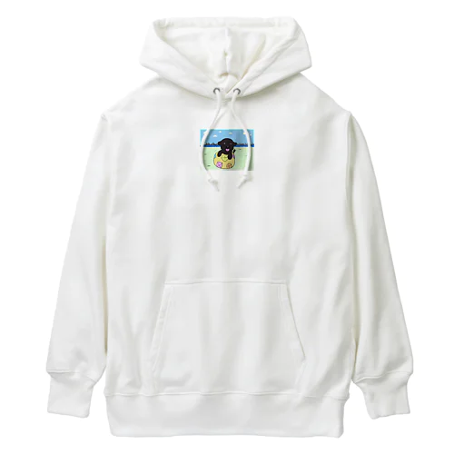 サッカーしようよ Heavyweight Hoodie