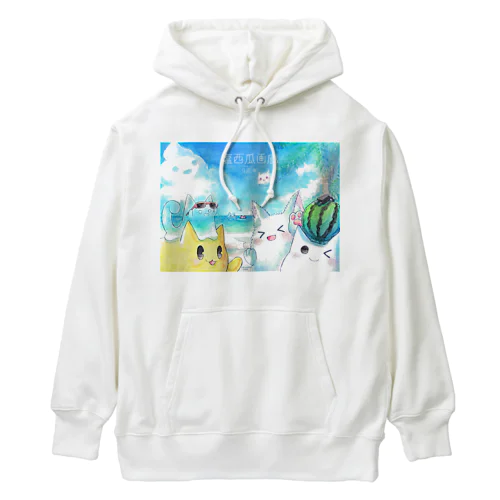 サイト９周年記念イラスト Heavyweight Hoodie