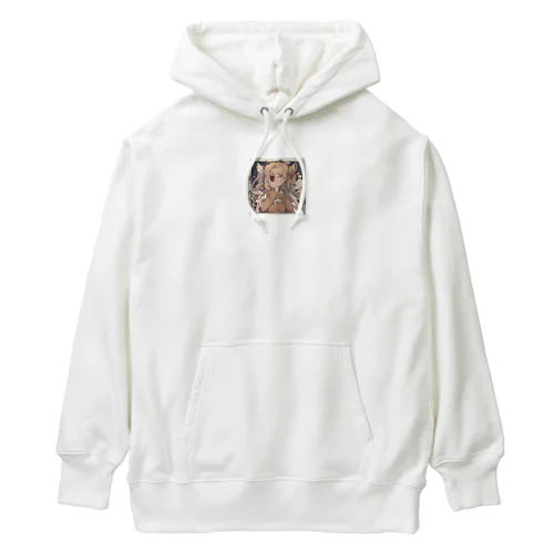 可愛いAIキャラ3 Heavyweight Hoodie