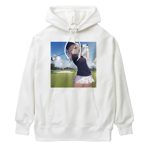 ゴルフ女子「えりりん」グッズ Heavyweight Hoodie