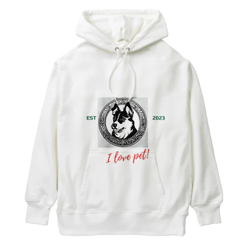 Dog　ペット好き④ Heavyweight Hoodie