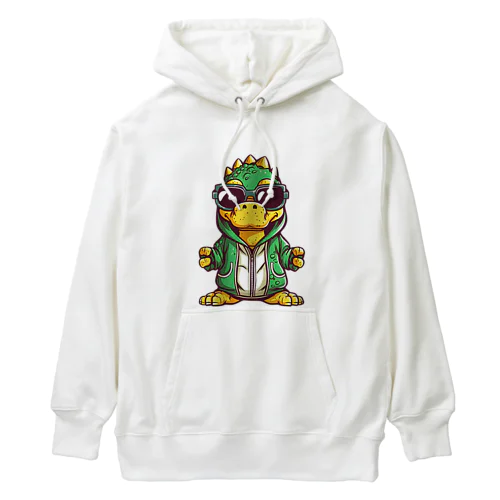 パーカーを着たワニ Heavyweight Hoodie