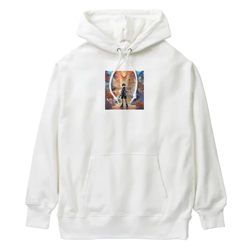 エキサイティングなゲームの挑戦 Heavyweight Hoodie