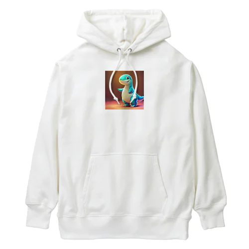 古代の巨大生物たち Heavyweight Hoodie