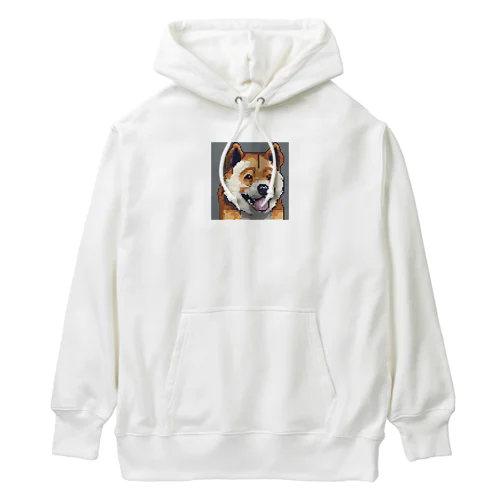 ドット絵の犬 Heavyweight Hoodie