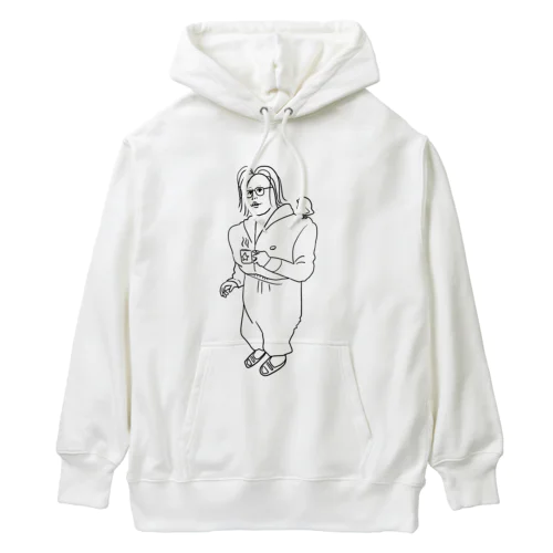 おかん 冬の姿 Heavyweight Hoodie