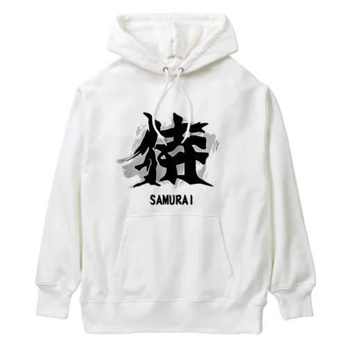 アメリカで着る侍Ｔシャツ！samurai original illustration fashion  Heavyweight Hoodie