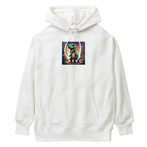 可愛いティラノサウルス Heavyweight Hoodie