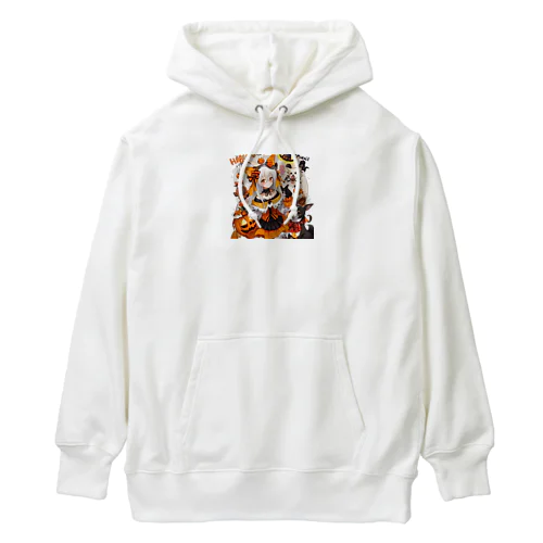 魔法のハロウィン・チワワと魔女の魔術 Heavyweight Hoodie