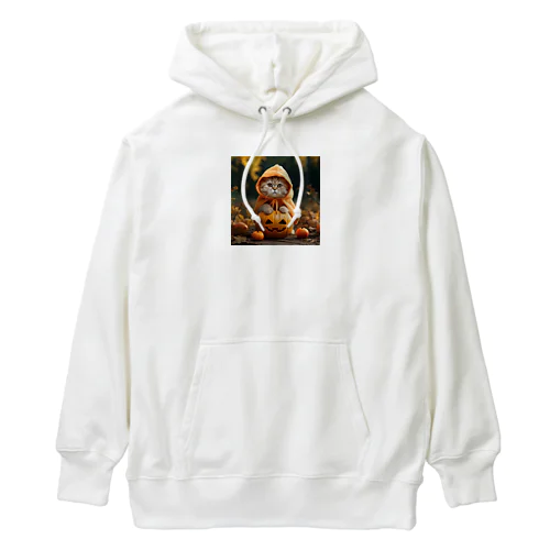 ネコのハロウィン Heavyweight Hoodie