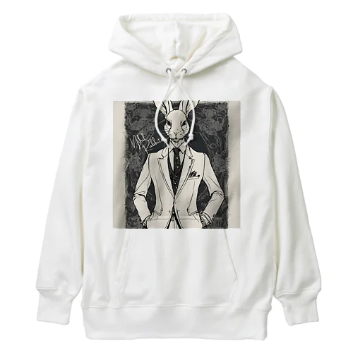 ニヒルうさぎ Ⅲ Heavyweight Hoodie