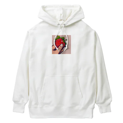 ドット絵大粒いちご Heavyweight Hoodie