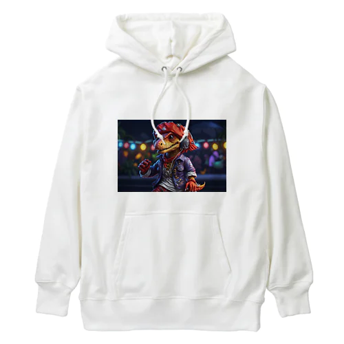 フェス好き恐竜 Heavyweight Hoodie