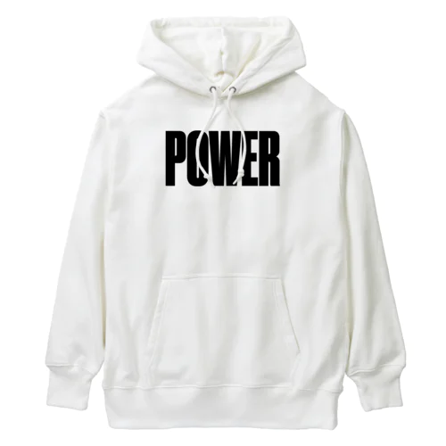 POWER パワー 筋肉 Heavyweight Hoodie