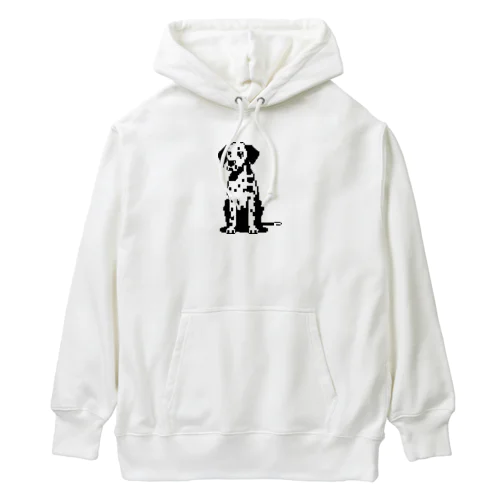 ピクセルアートダルメシアン　4 Heavyweight Hoodie