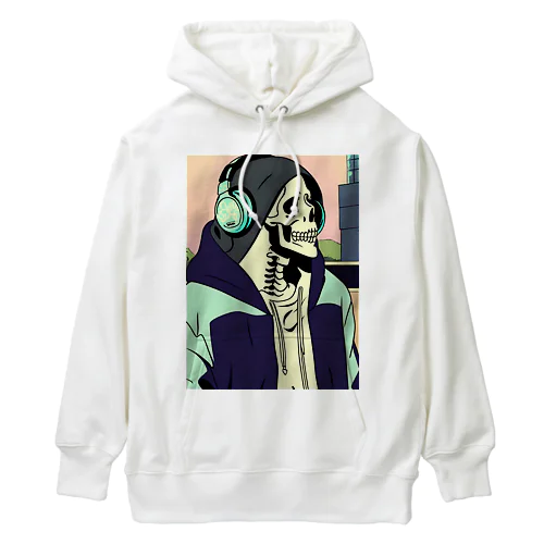 おしゃれなガイコツ Heavyweight Hoodie