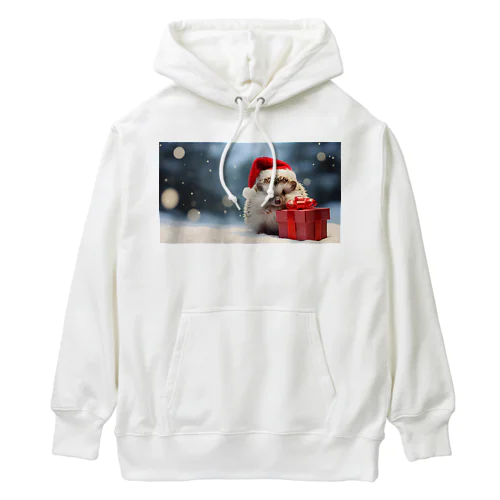 サンタハリネズミ Heavyweight Hoodie