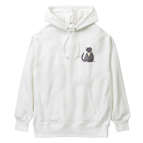 スーツ猫 Heavyweight Hoodie