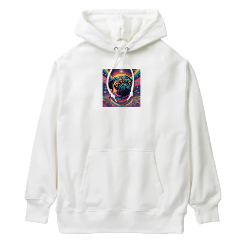 あにとら【パグ】 Heavyweight Hoodie