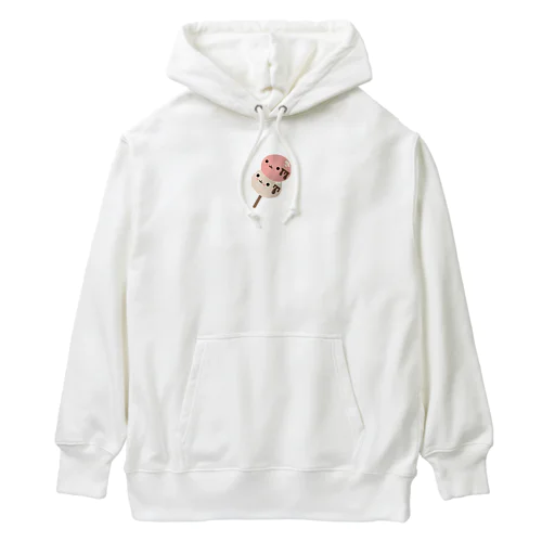 みたらし団子のふたたまちゃん Heavyweight Hoodie