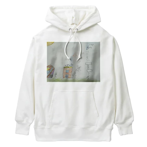 小学二年生の息子くんの冒険1 Heavyweight Hoodie