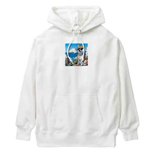 サングラス犬　【銀次郎】 Heavyweight Hoodie
