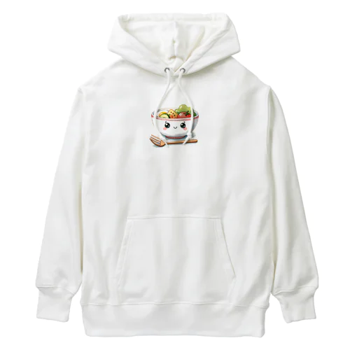 栄養満点のカラフルな野菜たち Heavyweight Hoodie