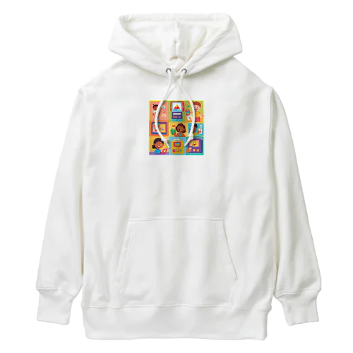 子供たちとの対話 Heavyweight Hoodie