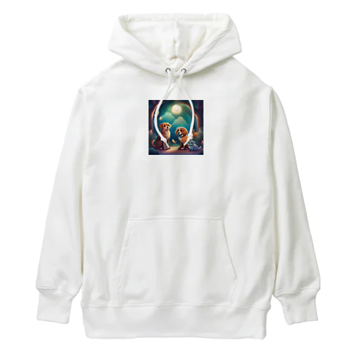 かわいい犬のグッズ Heavyweight Hoodie