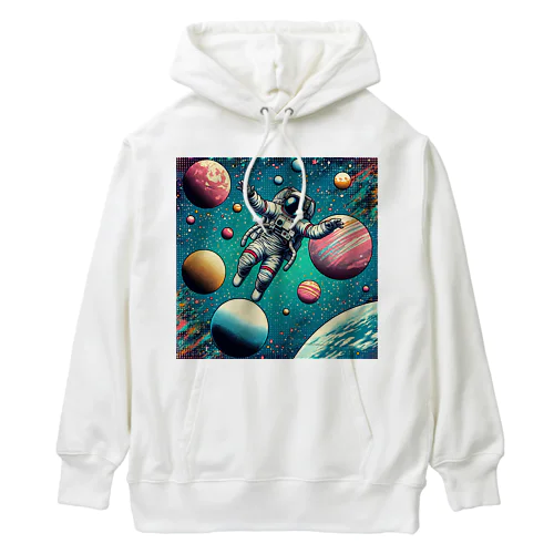 惑星間の航路：宇宙の冒険 Heavyweight Hoodie